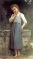 Der Cherrypicker 1900 realistische Porträts Mädchen Charles Amable Lenoir